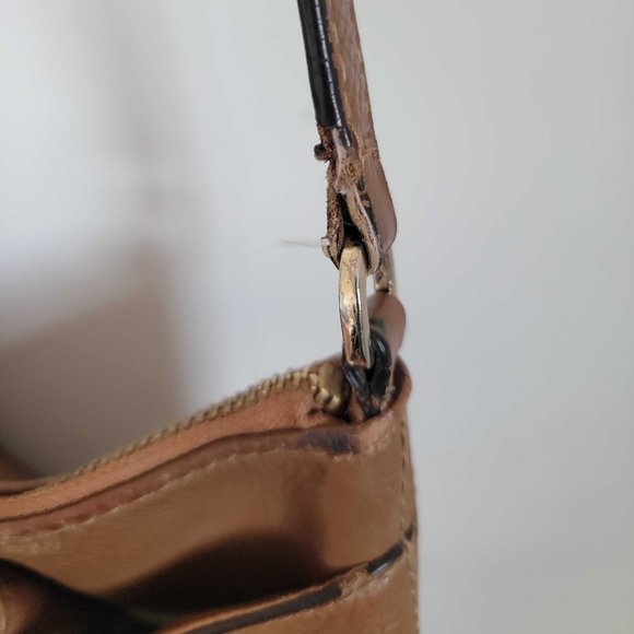 Michael Kors Tan Leather Cross-body Bag - Picture 3 of 7